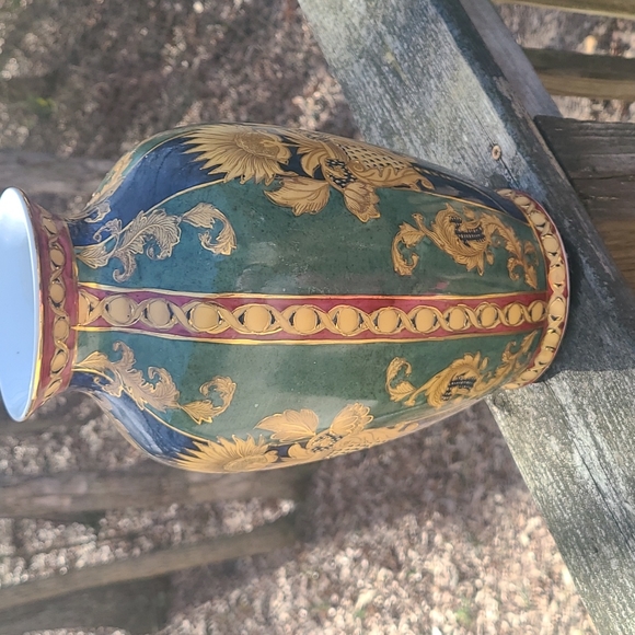 Japanese Hand painted vase - Picture 4 of 8